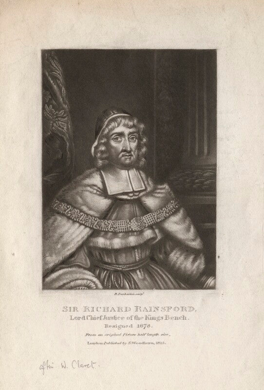 Sir richard rainsford npg d3987