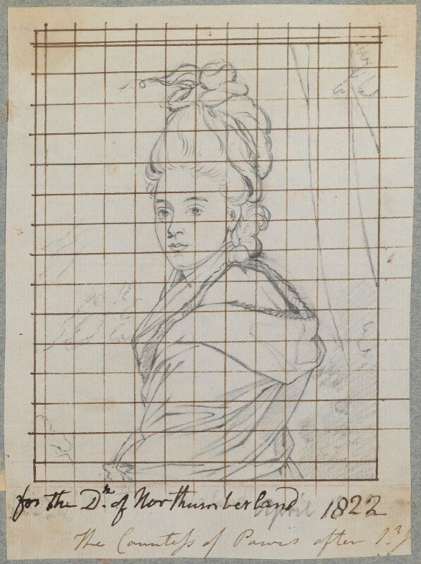 Henrietta antonia clive (née herbert), countess of powis npg d17742