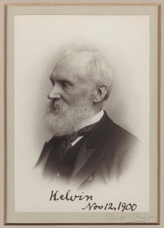 William thomson, baron kelvin npg x18990