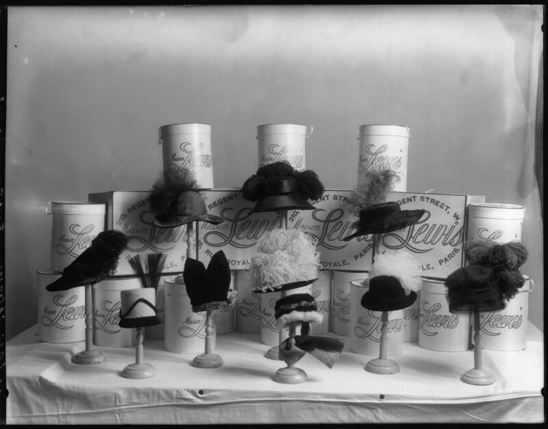 'hats and boxes' (maison lewis) npg x104200