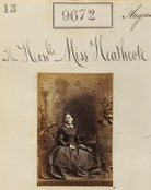 Hon. Miss Heathcote NPG Ax59403