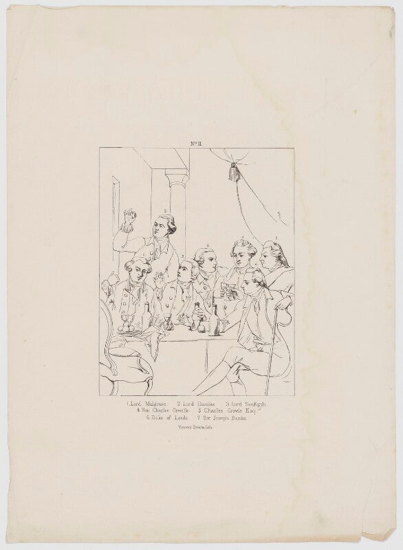 'the dilettanti society' npg d35199