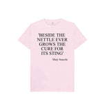 Pink Kids Mary Seacole quote T-shirt