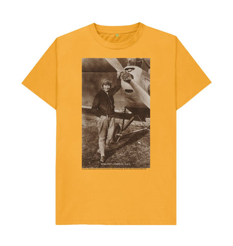 Mustard Amy Johnson Unisex T-Shirt