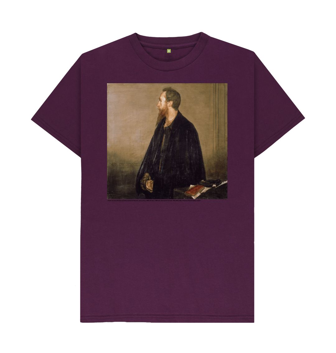Purple charles de sousy ricketts unisex t shirt