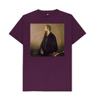 Purple Charles de Sousy Ricketts Unisex t-shirt
