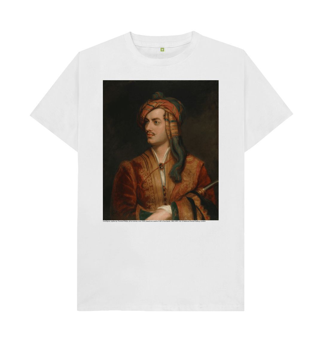 White lord byron, 1835 unisex t shirt