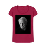 Cherry Sir David Attenborough Women's Scoop Neck T-shirt