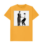 Mustard Wham! Unisex Crew Neck T-shirt
