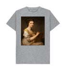 Athletic Grey Angelica Kauffmann Unisex Crew Neck T-shirt