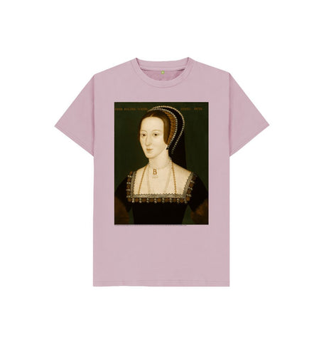 Mauve Anne Boleyn kids t-shirt