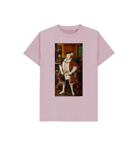 Mauve King Edward VI kids t-shirt