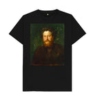 Black William Morris Unisex T-Shirt