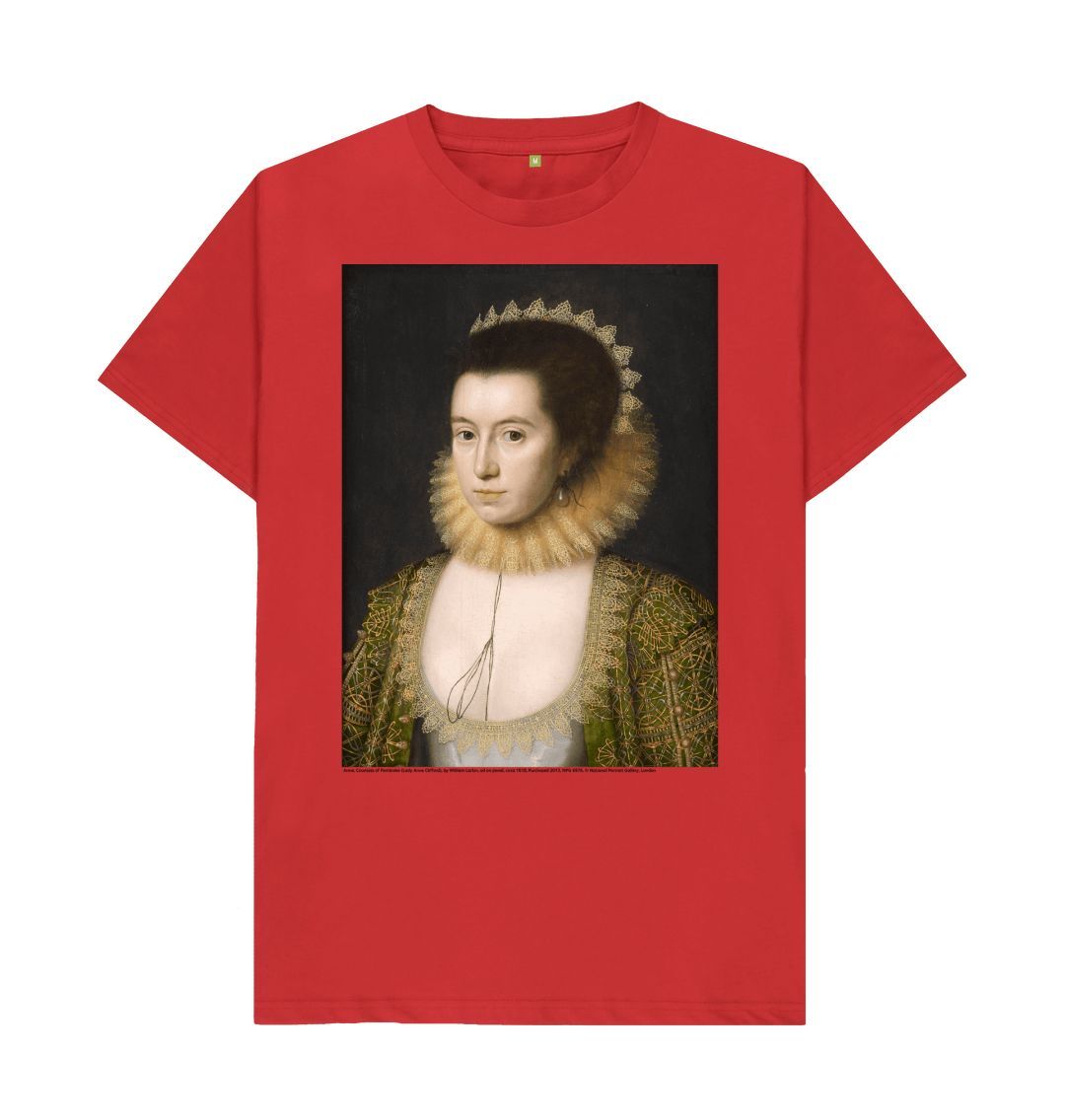 Red anne, countess of pembroke unisex crew neck t shirt