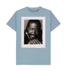 Stone Blue Barry White Unisex Crew Neck T-shirt