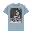 Stone Blue Cornelia Sorabji Unisex Crew Neck T-shirt