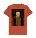 Rust King Henry VIII  Unisex T-Shirt