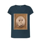 Denim Blue Sarah Biffin Women's Scoop Neck T-shirt