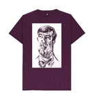 Purple Stephen Fry Unisex t-shirt