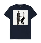 Navy Blue Wham! Unisex Crew Neck T-shirt