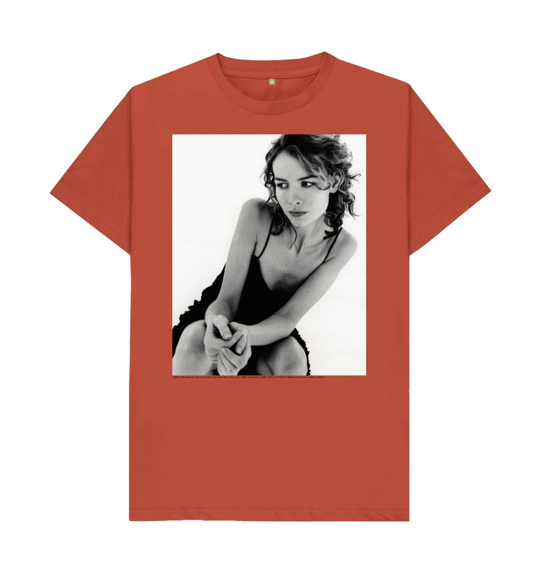 Rust saffron burrows unisex t shirt