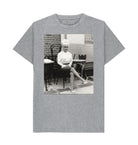 Athletic Grey Dame Barbara Windsor Unisex Crew Neck T-shirt