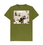 Moss Green Maggi Hambling Unisex t-shirt