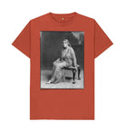 Rust Cornelia Sorabji Unisex Crew Neck T-shirt