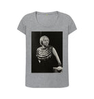 Athletic Grey Laura Knight Women's Scoop Neck T-shirt