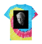 Tie Dye Sir David Attenborough Unisex Crew Neck T-Shirt
