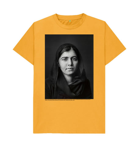 Mustard Malala Yousafzai Unisex T-Shirt