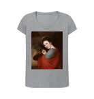 Athletic Grey Mary Moser Women's Scoop Neck T-shirt