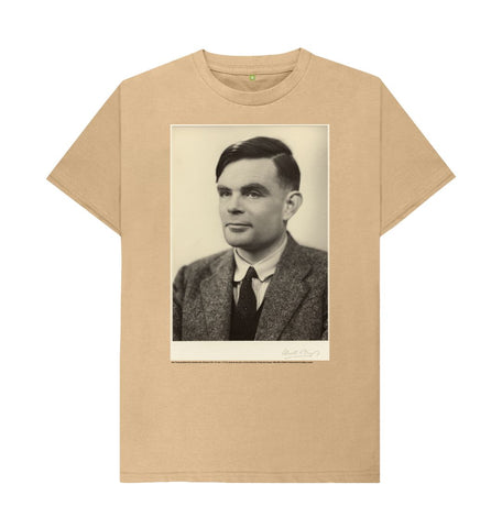 Sand Alan Turing Unisex t-shirt