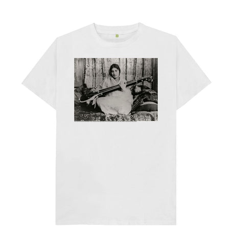 White Noor Inayat Khan Unisex Crew Neck T-shirt