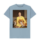 Stone Blue Queen Elizabeth II Unisex T-Shirt