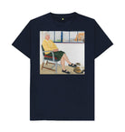 Navy Blue Jan Morris Unisex t-Shirt