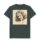 Dark Grey Tallulah Bankhead Unisex T-Shirt