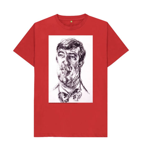 Red Stephen Fry Unisex t-shirt