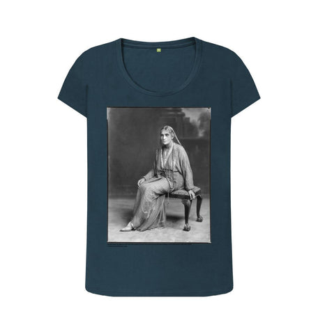 Denim Blue Cornelia Sorabji Women's Scoop Neck T-shirt