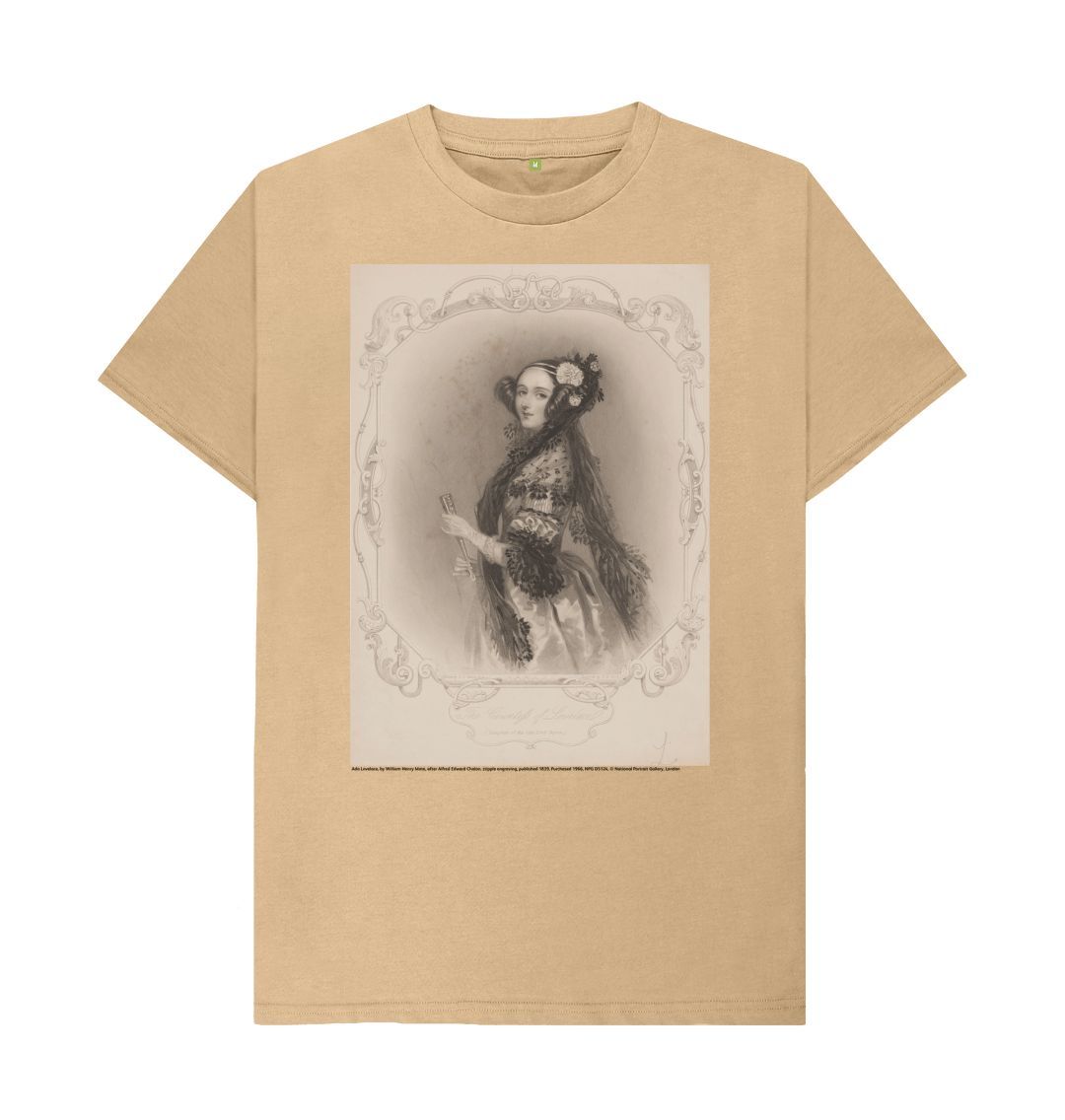 Sand ada lovelace unisex crew neck t shirt