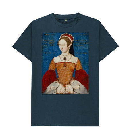 Denim Blue Queen Mary I Unisex T-Shirt