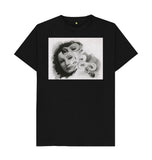 Black Greta Garbo Unisex t-shirt