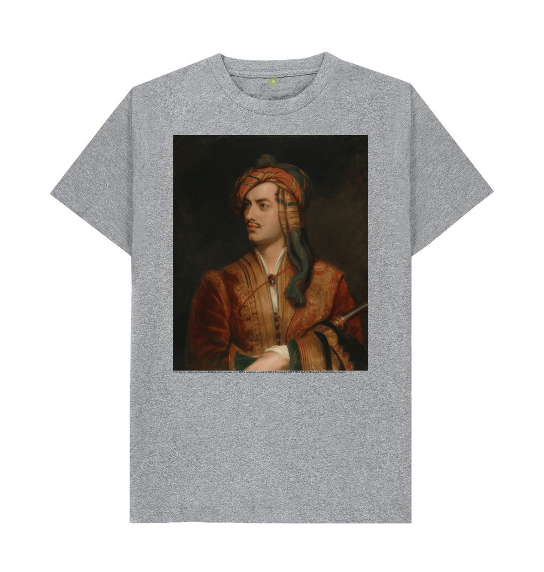 Athletic grey lord byron, 1835 unisex t shirt