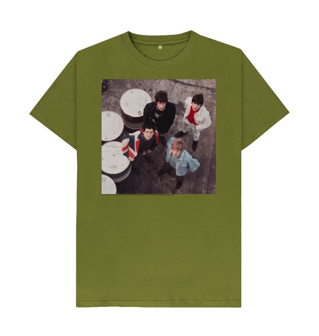 Moss green the who unisex crew neck t shirt