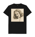 Black Tallulah Bankhead Unisex T-Shirt