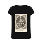 Black Pocahontas Women's Scoop Neck T-shirt