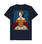 Navy Blue Queen Mary I Unisex T-Shirt