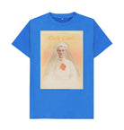 Bright Blue Edith Cavell Unisex Crew Neck T-shirt