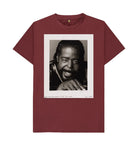 Red Wine Barry White Unisex Crew Neck T-shirt