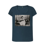 Denim Blue Noor Inayat Khan Women's Scoop Neck T-shirt